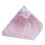 Pyramide en cristal d'améthyste violette, base de 3 cm (1,18 po) 11