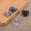 Pyramide en cristal d'améthyste violette, base de 3 cm (1,18 po) 12