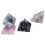 Pyramide en cristal d'améthyste violette, base de 3 cm (1,18 po) 1