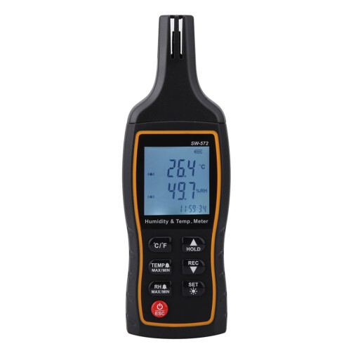 SW-572 LCD Temperatura/Umidità Portatile -20,0~60,0C 1