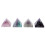 Pyramide en cristal d'améthyste violette, base de 3 cm (1,18 po) 6