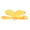 Duck sangle thoracique en nylon corde de traction taille S jaune 9