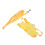 Duck sangle thoracique en nylon corde de traction taille S jaune 14