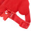 Ducks harnais réglable à corde de traction rouge M 13