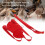 Ducks harnais réglable à corde de traction rouge M 9
