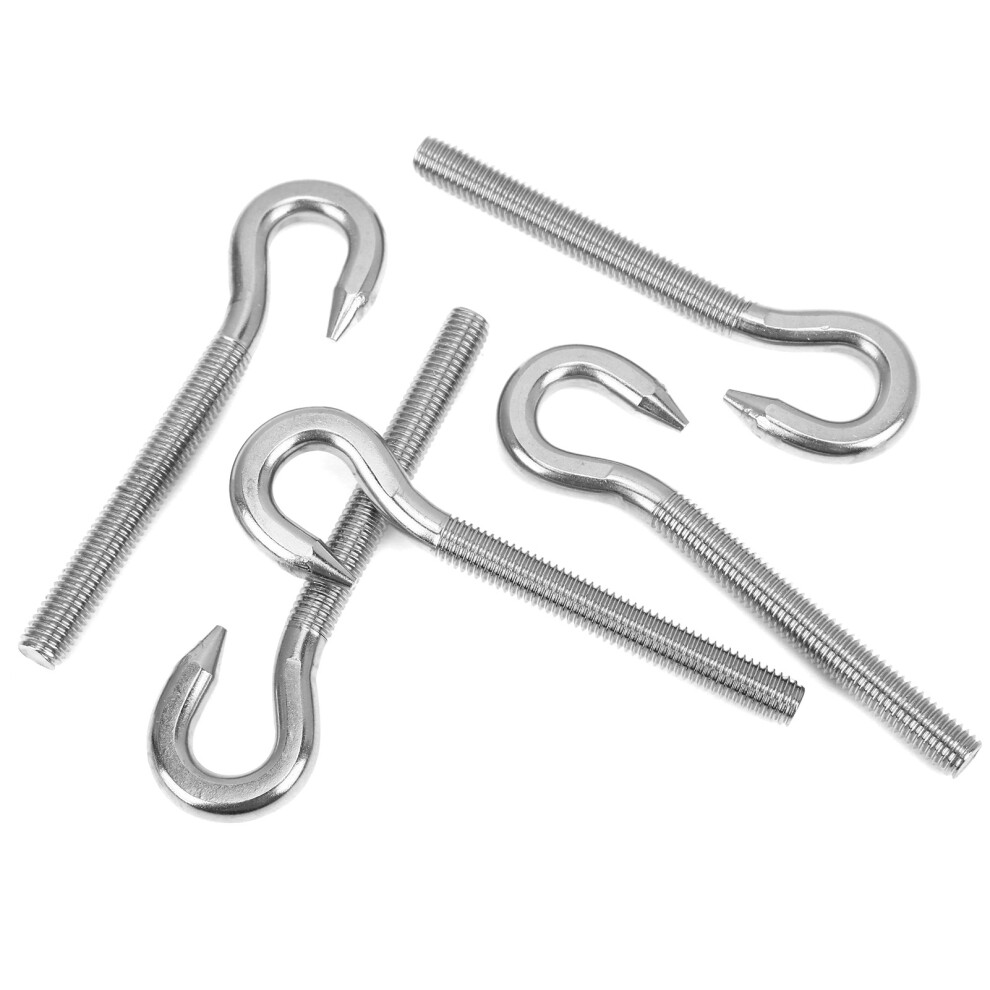 5Pcs Screw Hook Stainless Steel High Hardness Cup Hook For Mechanical Equipment Homem8 6931322554831
