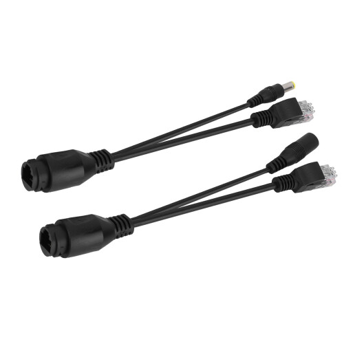 Splitteur PoE passif 12 V, 30-40 m, Noir 2