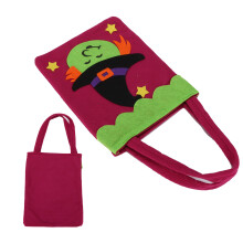 Tote bag di Halloween, Modello: Strega, Capacità: 1, Taglia: Unica