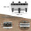 Woodworking Doweling Jig Tool Metal Drill Dowel Hole Self Centering Locator Diy 6