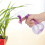 Atomizzatore per piante a forma di zucca, 250 ml, 18,5 cm, viola 7