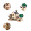 Villa puzzle 3D in legno - Dimensioni 14,5x21,5x14,5 cm 1