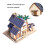 Villa puzzle 3D in legno - Dimensioni 14,5x21,5x14,5 cm 10