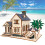 Villa puzzle 3D in legno - Dimensioni 14,5x21,5x14,5 cm 4