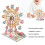 Grande roue 3D, puzzle en bois, 33.3x20.6x38.5 cm 11