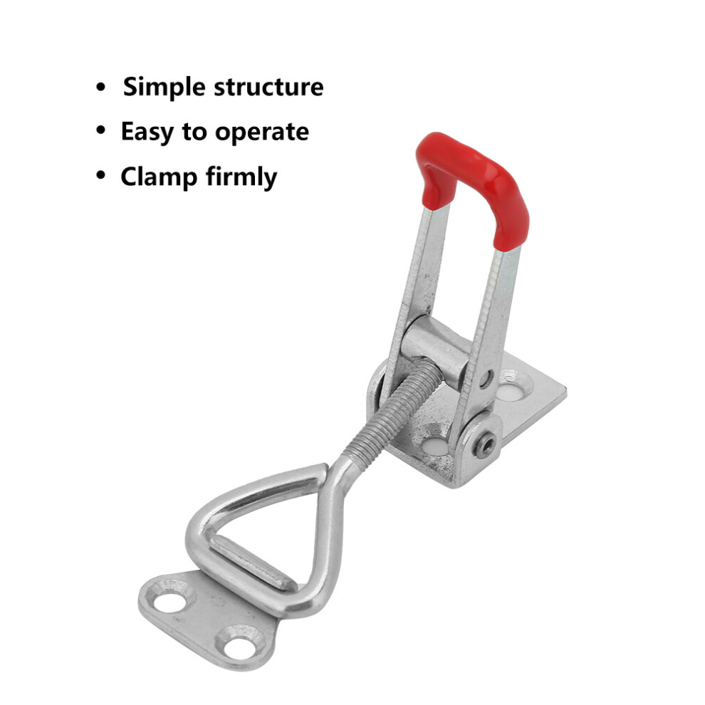 Carbon Steel Triangle Shaped Lever Toggle Clamp 4001/4002/4003 Latch Action Toggle Clamp(4001) 9401322559374