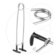 Ouvre-bouche en acier inox pour la pêche - écarteur de bouche de poisson (set de 4)
