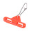 30 pezzi cursori per cerniera - 5,13,9 cm arancione-rosso 14
