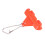 30 pezzi cursori per cerniera - 5,13,9 cm arancione-rosso 16