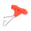 30 pezzi cursori per cerniera - 5,13,9 cm arancione-rosso 11
