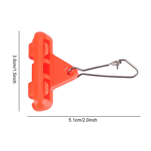 30 pezzi cursori per cerniera - 5,13,9 cm arancione-rosso 2