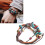 Bracciale in pelle intrecciata con perline Occhio Blu, 1 pezzo 13