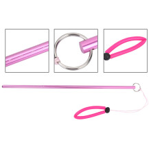 Bâton pointeur chatouilleur en aluminium rose 35 0,8 cm 10 cm