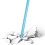 Tickle Pointer Bâton de plongée 55 g, 35  0,8 cm, bleu 7