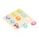 Puzzle numerici in legno con perni 18x18 cm per 36 mesi 16