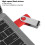 Clé USB Rouge Candy rotative de 1 Go 10