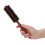 Brosse ronde de coiffage pour salon, bois/nylon 4