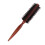 Brosse ronde de coiffage pour salon, bois/nylon 5