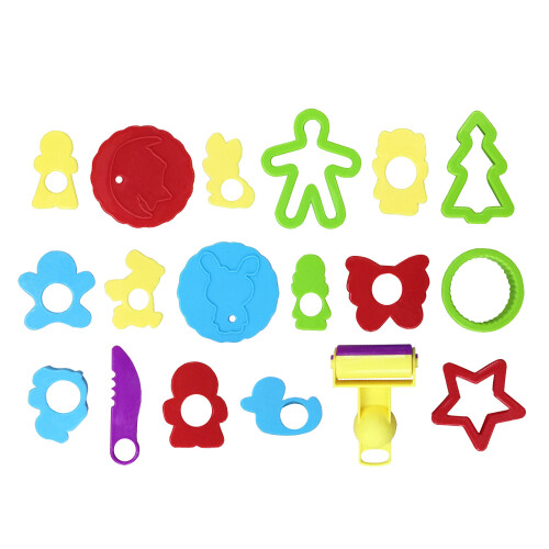 Set d'outils en pâte à modeler de 29 pièces - couleur aléatoire 2