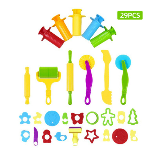 Set d'outils en pâte à modeler de 29 pièces - couleur aléatoire 1