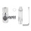 Regolatore CO2 da tavolo mini singolo argento 7,57  2,7 cm 2