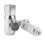 Regolatore CO2 da tavolo mini singolo argento 7,57  2,7 cm 8