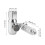 Regolatore CO2 da tavolo mini singolo argento 7,57  2,7 cm 4