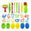Ensemble d'outils en pâte à modeler, 26 pièces, couleur aléatoire 3
