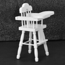 Sedia alta per bambole in scala 1:12 38 g 5,34,210 cm Colore