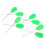 8pcs Carp Fishing Bait Rig Tool Portable Bait Needle Line Drill Tackle Rigging Tool 16