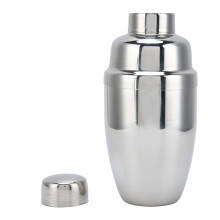 Shaker da cocktail argentato da 750 ml a tre stadi per bar di casa.
