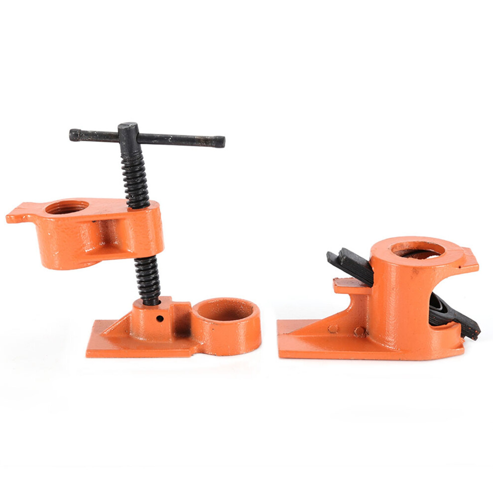Heavy Duty 1 Inch Pipe Clamp Jaws Vise Fixture Set Woodworking Tool Kit 5071322562106