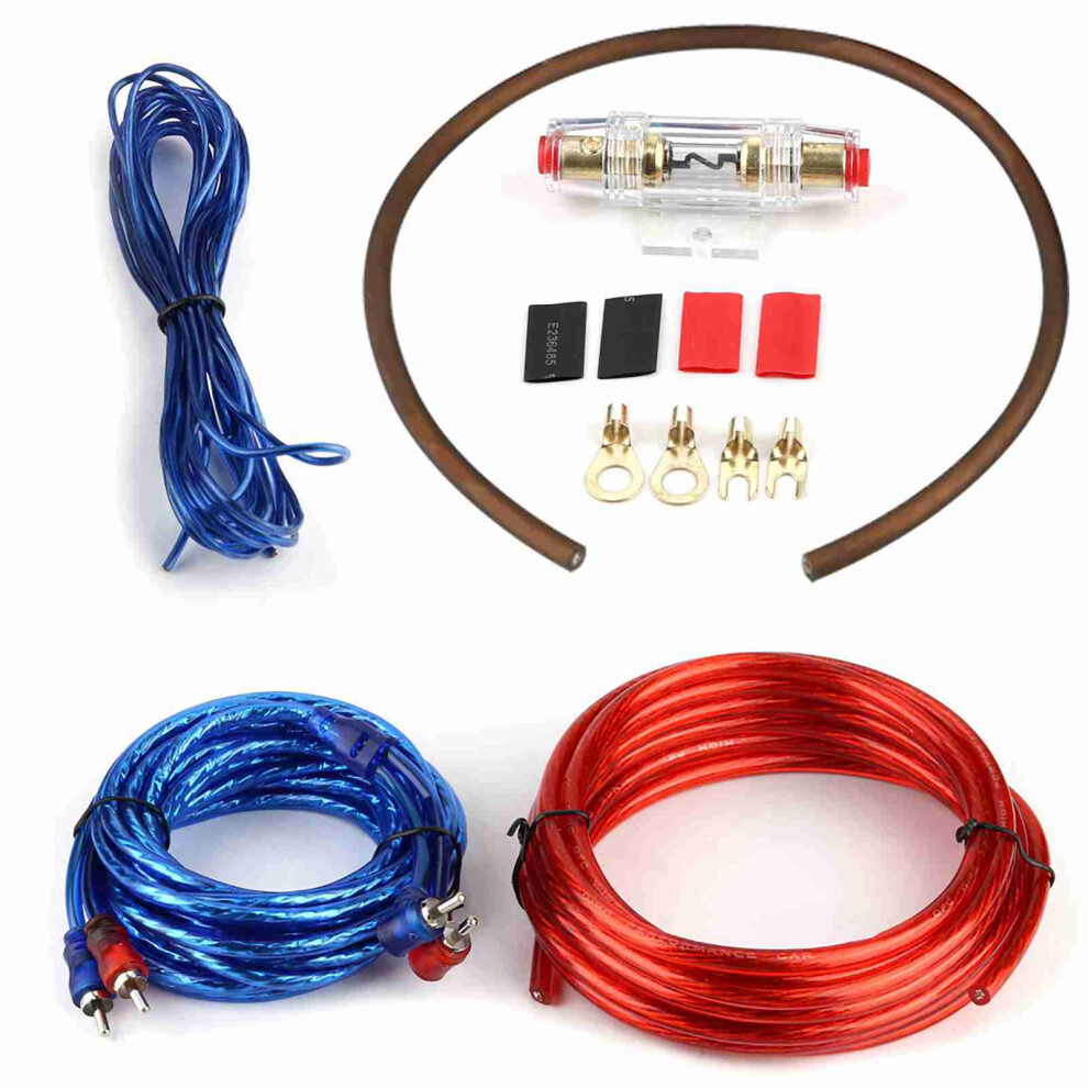 Car Audio Subwoofer Amplifier Speaker Installation Wire Cable Kit With Fuse 4971322562674