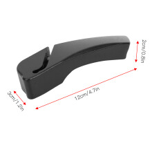 Guidon en aluminium 12x3x2 cm Noir 151 g