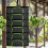 Drying Net for Herbs 2/4/6/8 Layer Herb Drying Rack Hanging Foldable Mesh Drying Rack with Hooks Zipper Design for Herbs 7
