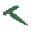 Punzone per piantine e scavatore di buche 1811,5 cm verde 16