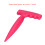 Punzone per piantine 18x11.5cm rosa scava-buchi 111g 4