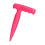 Punzone per piantine 18x11.5cm rosa scava-buchi 111g 12