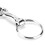 Snaffle Bits Keychain Zinc Alloy Pelham Keychain Single Connector Horse Bit Key Knot 10