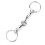 Snaffle Bits Keychain Zinc Alloy Pelham Keychain Single Connector Horse Bit Key Knot 15