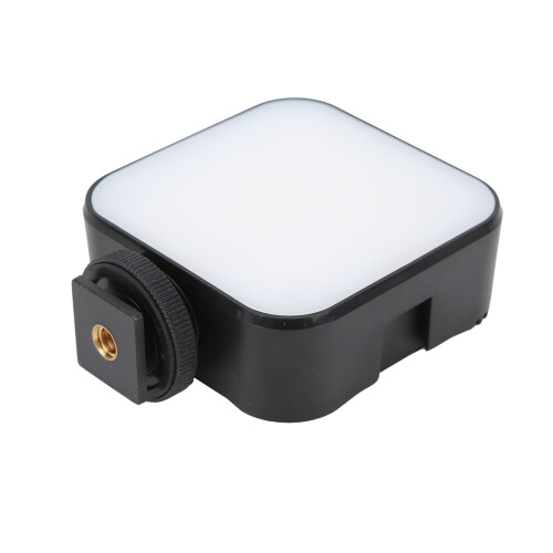 ST-48N Luce di riempimento LED mini compatta nera 2 batterie AA